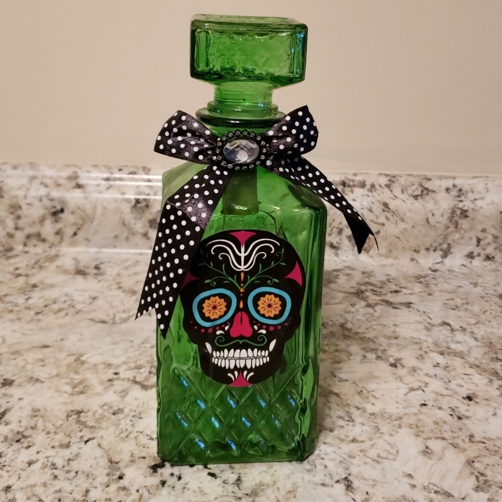 Sugar Skull Bottle